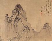 Tang Yin DETAIL:Walking by the Stream